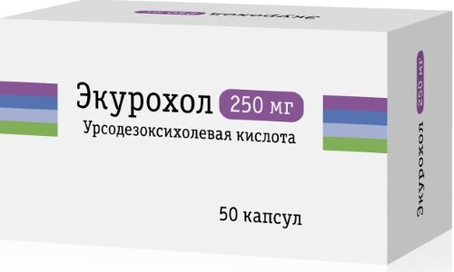 Экурохол 250 мг 50 шт. капсулы