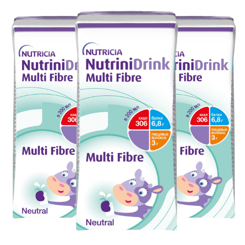 Набор для детей с года 3уп Нутринидринк 200мл по специальной цене
