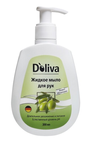 Купить Doliva мыло для рук жидкое 300 мл цена