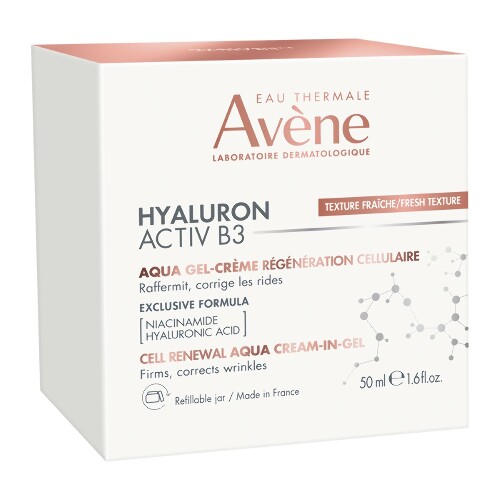 Avene hyaluron activ b3 аква-гель дневной регенерирующий 2 в 1 50 мл