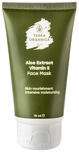 Купить Terra organica маска для лица с экстрактом алоэ и витамином е 75 мл цена