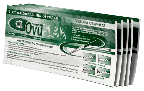 Тест-полоска для определения овуляции ovuplan 3,5 мм 5 шт.