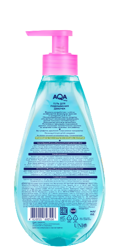 Aqa baby гель для подмывания девочек 400 мл