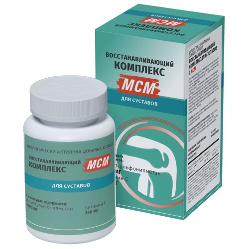 ВОССТАНАВЛИВАЮЩИЙ КОМПЛЕКС ДЛЯ СУСТАВОВ С МСМ
