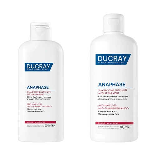 Набор DUCRAY ANAPHASE: ШАМПУНЬ ПРОТИВ ХРОНИЧ ВЫПАД И ИСТОНЧ ВОЛОС 400МЛ + ШАМПУНЬ ПРОТИВ ХРОНИЧ ВЫПАД И ИСТОНЧ ВОЛОС 200МЛ
