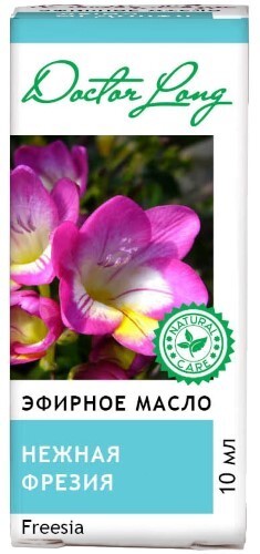 Купить DR LONG МАСЛО ЭФИРНОЕ НЕЖНАЯ ФРЕЗИЯ 10МЛ цена