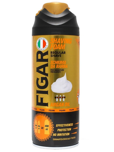 Figaro uomo пена для бритья аргановое масло 400 мл