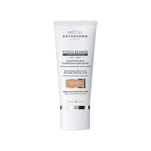 Купить INSTITUT ESTHEDERM PHOTO REVERSE КРЕМ СОЛНЦЕЗАЩИТНЫЙ ANTI-UVA UVB 98% ДЛЯ КОЖИ С ПИГМЕНТАЦИЕЙ 50МЛ/MEDIUM BIEGE цена