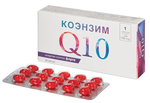 КОЭНЗИМ Q-10 ЭНЕРГИЯ КЛЕТОК ФОРТЕ