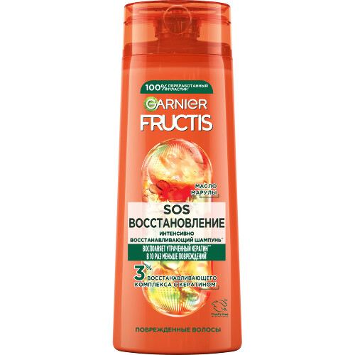 Garnier fructis sos восстановление укрепляющий шампунь 400 мл