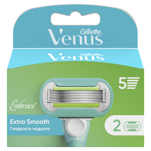GILLETTE VENUS EMBRACE КАССЕТЫ СМЕННЫЕ ДЛЯ БЕЗОПАСНЫХ БРИТВ