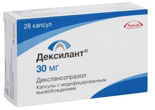 Купить Дексилант 30 мг 28 шт. капсулы с модифицированным высвобождением цена