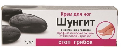 Купить Природная аптека крем для ног профилактическая защита от микробов и грибков шунгит 75 мл цена
