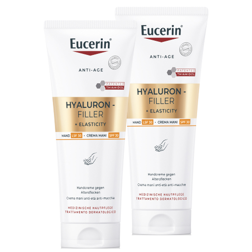 Набор из 2-х уп EUCERIN HYALURON-FILLER+ELASTICITY КРЕМ ДЛЯ РУК ПРОТИВ ПИГМЕНТАЦИИ АНТИВОЗРАСТНОЙ SPF30 75МЛ