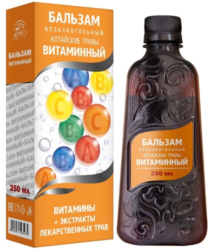 АЛТАЙСКИЕ ТРАВЫ ВИТАМИННЫЙ БАЛЬЗАМ БЕЗАЛКОГОЛЬНЫЙ