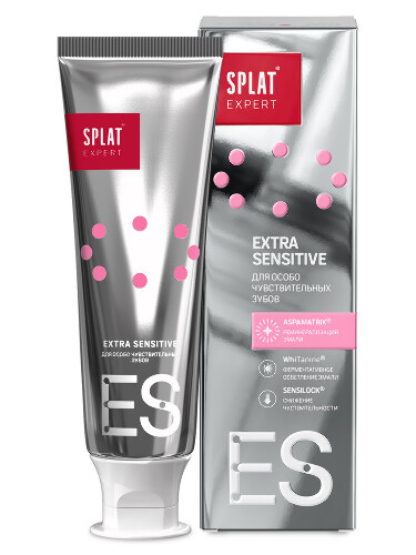 Splat expert зубная паста extra sensitive/для особо чувствительных зубов 75 мл