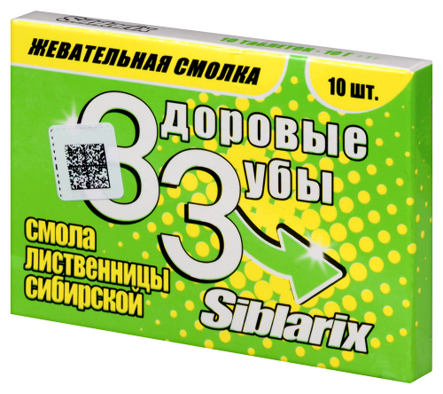 ЖЕВАТЕЛЬНАЯ СМОЛКА SIBLARIX ЗДОРОВЫЕ ЗУБЫ