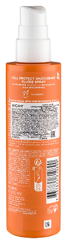 VICHY CAPITAL SOLEIL СПРЕЙ-ФЛЮИД СОЛНЦЕЗАЩИТНЫЙ ЛЕГКИЙ CELL PROTECT