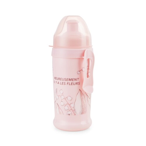 Happy baby поильник с прищепкой feeding cup 360 мл 12+/ландыш