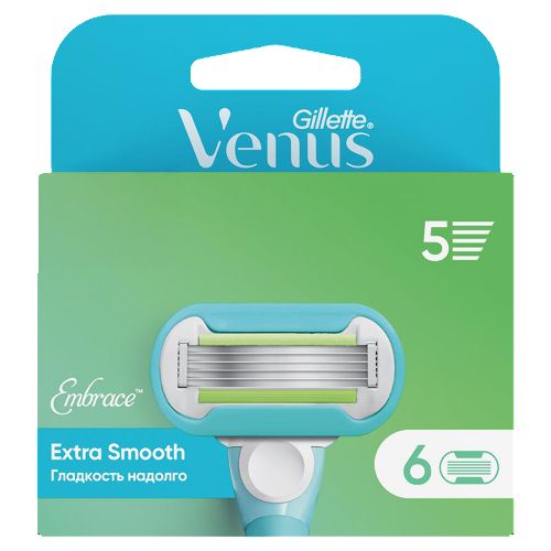 GILLETTE VENUS EMBRACE КАССЕТЫ СМЕННЫЕ ДЛЯ БЕЗОПАСНЫХ БРИТВ
