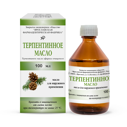 Терпентинное масло 100 мл - цена 212 руб.,  в интернет аптеке в .