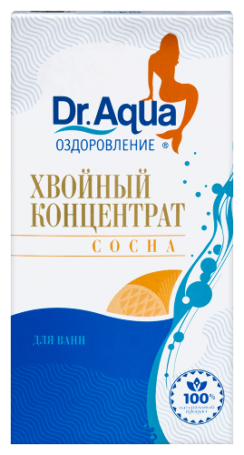 Dr aqua хвойный концентрат сосна 800 гр