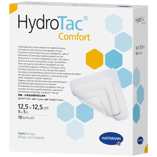 Повязки гидроактивные губчатые hydrotac comfort 6,5х10 см 10 шт. - цена 2189 руб., купить в интернет аптеке в Самаре Повязки гидроактивные губчатые hydrotac comfort 6,5х10 см 10 шт., инструкция по применению