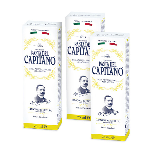 Купить Pasta del capitano 1905 зубная паста сицилийский лимон 75 мл в Москве Pasta del capitano 1905 зубная паста сицилийский лимон 75 мл