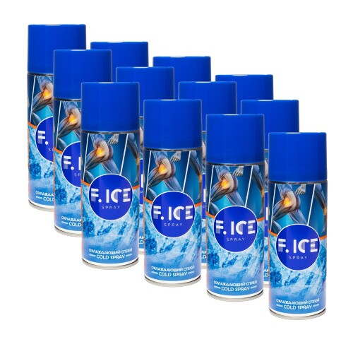Набор из 12ти упаковок F.ICE спортивная заморозка 400 мл - по специальной цене