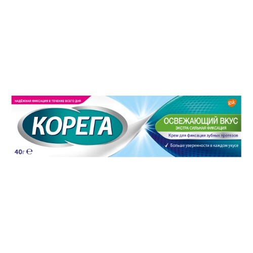 Корега освежающий вкус крем 40 гр