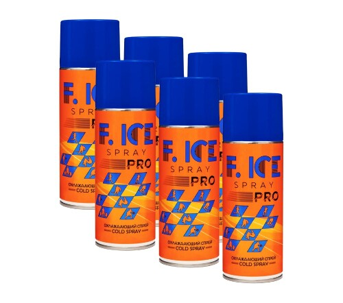 Набор из 6ти упаковок F.ICE PRO спортивная заморозка 400 мл - по специальной цене