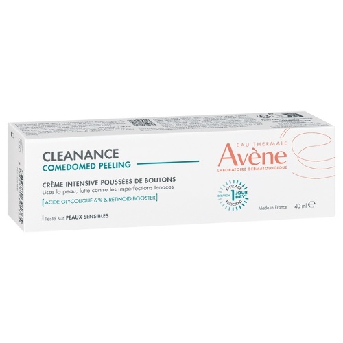 Avene cleanance comedomed peeling крем для ухода за проблемной кожей склонной к акне интенсивный 40 мл