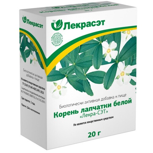 Лапчатки белой корень 20 гр лекра-сэт