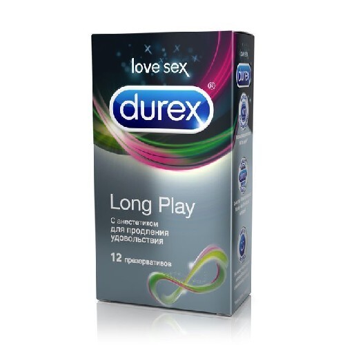 Купить DUREX ПРЕЗЕРВАТИВЫ LONG PLAY N12 цена