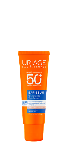 Uriage барьесан крем тональный оттенок светлый spf50+ 50 мл