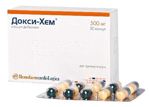 Докси-хем 500 мг 30 шт. капсулы