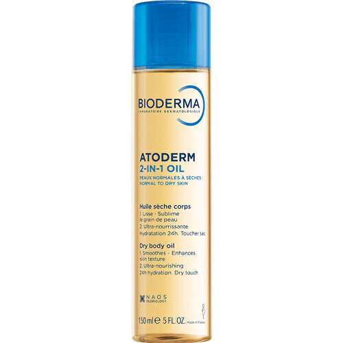 Bioderma atoderm масло для тела сухое 2 в 1 150 мл