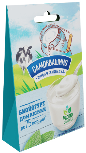 Купить Самоквашино закваска для биойогурта 5 шт. пакет-саше массой 2 г цена