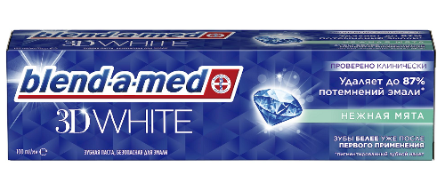 Blend-a-med зубная паста 3d white нежная мята 100 мл