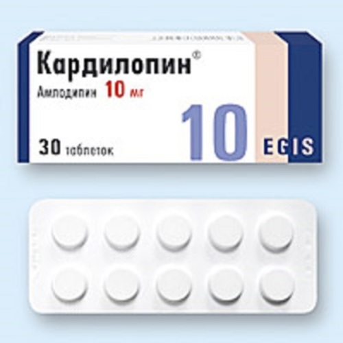 Кардилопин 10 мг 30 шт. таблетки