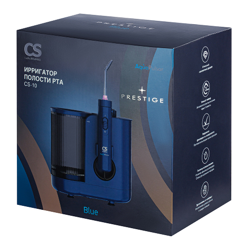 Ирригатор полости рта cs medica aquapulsar cs-10 prestige blue