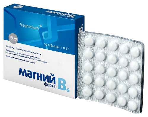 МАГНИЙ В6 ФОРТЕ+