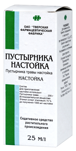 ПУСТЫРНИКА НАСТОЙКА