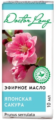 Купить Dr long масло эфирное японская сакура 10 мл цена