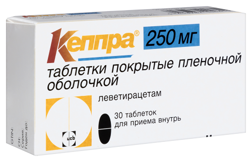 КЕППРА 250МГ ТАБЛЕТКИ