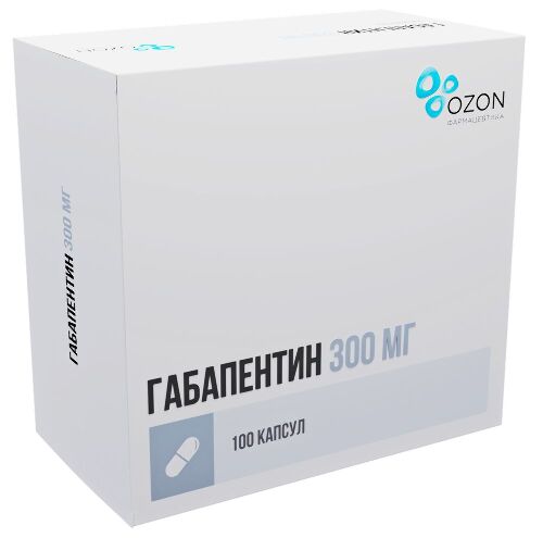 Купить Габапентин 300 мг 100 шт. капсулы цена