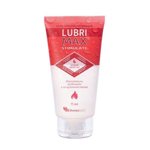 Lubrimax stimulate гель-смазка интимный 75 мл