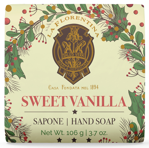 La florentina мыло туалетное твердое сладкая ваниль 106 гр