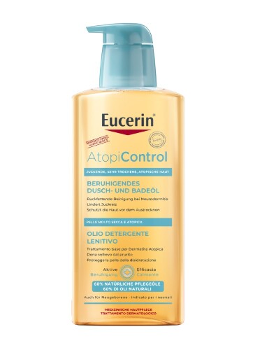 Eucerin atopi control очищающее масло для душа 400 мл