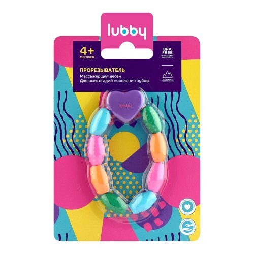 Lubby прорезыватель браслет 4+/20468